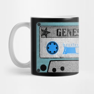 genesis blue cassette Mug